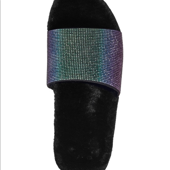 INC Feymin-Faux-Fur Slipper Slides - Picture 6 of 15